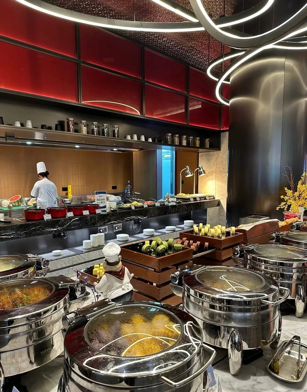 新盛餐饮自助餐实景
